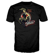 Battlestar Galactica Send More Cylons Black T-Shirt